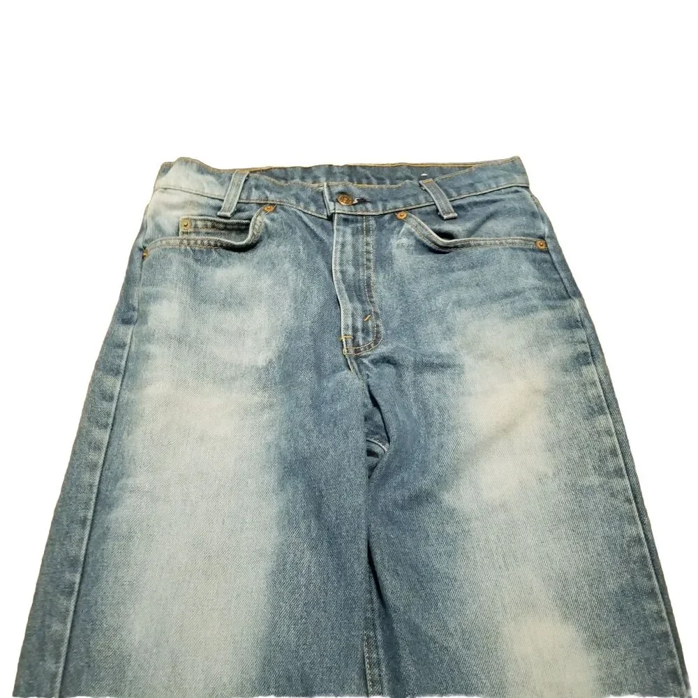 Levi's 718 Student Jeans Men's Size 30x32 Orange Tab Vintage 1986 USA (30x31.5)